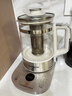 九阳（Joyoung）【张晚意同款】1.8L全玻璃沸萃养生壶煮茶器 316不锈钢茶篮0胶水烧水保温一体恒温电热水壶18WY20R 实拍图