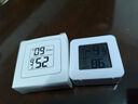 温湿度计婴儿房室内家用车内电子温湿度计迷你便携高精度传感器可壁挂 智能温湿度计-白色小巧*1 实拍图