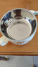 COOKSS儿童碗宝宝吃饭专用碗辅食碗1-3岁以上316不锈钢防摔吸盘碗带盖 实拍图