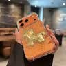 KEKLLE适用iPhone15plus手机壳 苹果15plus保护套 马上有钱高级感金箔滴胶透明防摔高级硅胶保护套 实拍图