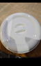 拜杰陶瓷蒸饭碗蒸菜碗蒸蛋碗带盖家用鸡蛋羹隔水蒸纯白蒸碗炖盅7寸 实拍图