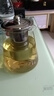 暮云泡茶壶加厚玻璃茶壶大容量办公室茶具养生高硼硅耐高温 950ml 实拍图