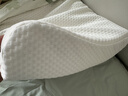 富安娜 94%乳胶含量 泰国原芯进口乳胶枕头 成人颈椎枕芯 单只装58*39cm 实拍图