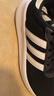 阿迪达斯（adidas）男鞋跑步鞋运动鞋轻便减震防滑休闲鞋 黑/白 42 实拍图