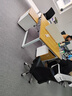YOE.FTY工位办公桌工作台现代职员桌四人位办公室电脑桌员工办公桌椅组合 面对面2人位+活动柜 实拍图