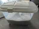 禧天龙米桶米缸家用密封储米面粉防潮防虫厨房收纳箱带滑轮20斤米大容量 实拍图