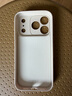 品胜【相机按键全包】适用iPhone17Pro手机壳苹果17Pro保护套亲肤柔性液态男女款超薄全包软壳保护套白 实拍图