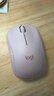 罗技（Logitech）M240 蓝牙鼠标 办公鼠标 简约便携 粉色 实拍图