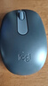 罗技（Logitech）M196 无线蓝牙鼠标 办公鼠标 笔记本商务办公家用 小巧便携 对称手型 石墨灰 实拍图