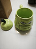 贝瑟斯马克杯窝瓜陶瓷杯 趣味搞怪创意个性礼物杯子 带盖咖啡杯喝水杯子 实拍图