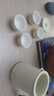 京东京造 旅行茶具套装 便携茶具快客杯户外茶杯整套米黄舟山 一壶四杯 实拍图