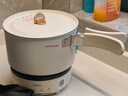 美的（Midea）电煮锅 电热锅 便携式折叠锅 分体式小电锅 316L不锈钢泡面锅 0涂层旅行出差烧水多功能锅XZC16X01 实拍图