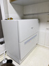 松下（Panasonic）台式洗碗机二代H1D【小尺寸大容积58L】独立烘干 80℃高温除菌 洗烘一体 软水系统 家用台面独立式 实拍图