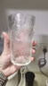 青苹果冰川石纹玻璃水杯320ml6只 加厚玻璃杯果汁杯啤酒杯高颜值高款 实拍图