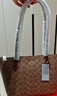 蔻驰（COACH）【品牌直供】女士FIONA24手提单肩托特包棕褐色CBT18女神节礼物 实拍图