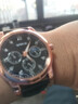 正品男士手表高档休闲石英表简约气质男表皮带高颜值罗马时尚腕表 军团款 实拍图