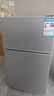 新飞（Frestec）小冰箱 冰箱小型双开门 迷你双门家用宿舍租房冷藏冷冻电冰箱节能省电 42L银【店铺爆款+节能省电】升级款 实拍图