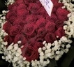领香鲜花速递香槟玫瑰花束送女友老婆生日礼物全国同城配送 33朵红玫瑰花束—爱你三生三世 实拍图