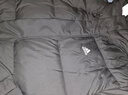 adidas 拒水防泼防风保暖鸭绒羽绒服面包服男女同款阿迪达斯官方   黑色   M 实拍图