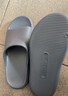 京东京造【3.5cm踩屎感】eva厚底拖鞋男士防臭休闲凉拖鞋 碳灰 40-41 实拍图