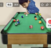 贝比童话台球桌儿童男孩玩具桌上台球黑8美式家用室内3-8岁成人初中生日礼 实拍图