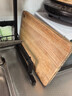 双枪乌金檀菜板 百年龄整木砧案板家用切菜食品抗菌防霉实木40*27*2.5 实拍图