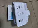 西门子转换插座/转换插头/电源转换器/品字形二位带单控双USB+Type-C 实拍图