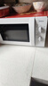美的微波炉家用快捷小型 700W 容量20L 360°均匀加热 旋钮操控 易清洁 M1-L213B 经典款 实拍图