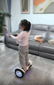 领奥电动儿童智能平衡车3-6-12岁体感8到10岁到15岁以上腿控成年人两轮自动手扶双轮新款平行车 K6旗舰白54V【三控+APP+炫光轮】 实拍图