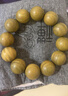 妍韵珠宝20mm绿檀木手串 老料檀香木把件 文玩佛珠念珠男女士款手链12颗 实拍图