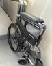 鱼跃 (yuwell)手动轮椅车H062折叠老人轻便免充气铝合金旅行手推代步 实拍图
