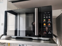 美的（Midea）微碳微波炉烤箱一体机900w微波1000w烧烤平板光波速热23L容量变频臻彩荧幕 （C32） 实拍图