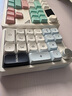 珂芝（KZZI）K20无线三模机械键盘19键带旋钮数字小键盘RGB灯光TOP结构PBT键帽全键热插拔冰川蓝风雨轴V2 实拍图