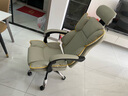锦汐电脑椅办公椅子电竞椅家用人体工学椅老板椅主播靠背椅皮革转椅 灰色-工学椅【含乳胶坐垫】 实拍图