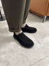 斯凯奇（Skechers）闪穿鞋男士休闲鞋保暖健步鞋宽头一脚蹬乐福鞋205606 实拍图