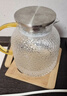 京东京造 凉水壶 耐热耐高温玻璃冷水壶茶水分离泡茶杯1.2L 实拍图