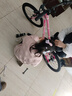 途锐达京东自营超轻铝合金自行车儿童6-12岁女孩单车元旦礼物蜂鸟20寸粉 实拍图