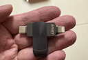 忆捷（EAGET）128GB 苹果手机U盘Type-C USB3.0 双接口手机扩容U盘 i66c蓝色 手机电脑两用优盘 实拍图