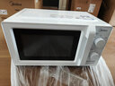 美的（Midea）变频家用微波炉  经典双旋钮 360°转盘加热  智能解冻 五档火力18L容量213B升级款（M13J） 实拍图