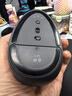 罗技（Logitech）Lift人体工学鼠标 垂直鼠标 小手鼠标 无线蓝牙鼠标 3台设备秒切换 带Logi Bolt接收器 黑色 实拍图