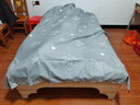 洁丽雅（Grace）7A抗菌磨毛床单单件单人 学生宿舍床上用品 迪安娜灰色160*230 实拍图