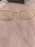 米家小米防蓝光眼镜 平光无度数手机电脑防辐射眼镜男女 金色 实拍图