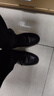 回力官方男鞋冬季棉鞋男加绒加厚皮鞋男保暖老人鞋子男防水休闲鞋男 经典黑【内里加绒】 41 实拍图