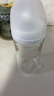 贝亲（Pigeon）玻璃奶瓶宽口径防胀气240ml M号奶嘴 3月+ AA187  实拍图