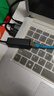 毕亚兹 USB3.1转网口 双口2.5G网卡Type-C转RJ45千兆有线换器苹果Mac笔记本电脑外置网络转接头 实拍图