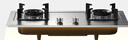 康佳（KONKA）燃气灶煤气灶双灶具家用 5.0kW大火力内铜火盖嵌入式台式 防爆不锈钢 JZY-G420Y(DH35)（液化气） 实拍图
