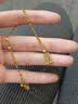中国黄金（CHINA GOLD）黄金如意算盘吊坠足金招财国风挂坠女款七夕礼物送女友老婆 足金算盘吊坠约0.19g【赠银镀金链】多退少补 实拍图