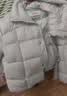 美力城羽绒服女男同款短款轻暖泡芙90鹅绒服外套156 流光银 M 【建议50-60kg】 实拍图