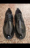 卡帝乐鳄鱼（CARTELO）英伦男士正装皮鞋透气经典商务男鞋手抓纹低帮皮鞋男9903黑色43 实拍图
