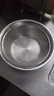 维艾（Newair）不锈钢洗菜盆沥水篮洗米筛淘米盆厨房神器水果篮 家用沥水漏盆 实拍图